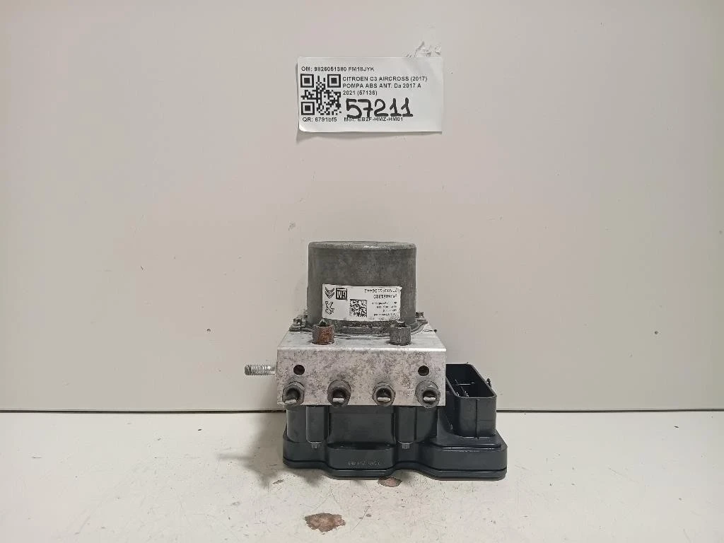 Pompa ABS ANT 9826051380 Citroen C3 Aircross 2017