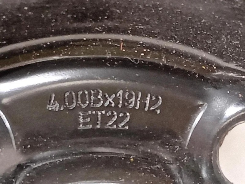 Ruota DI Scorta POST 8W0601027 12570 R19 Audi A4 8W5 Avant 2015