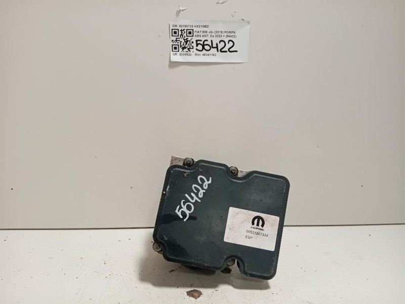 Pompa ABS ANT 52180732 Fiat 500 II 2015