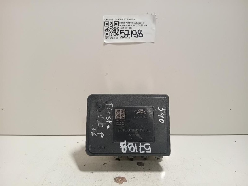 Pompa ABS ANT D1B1-2C405-AF Ford Fiesta VI 2012