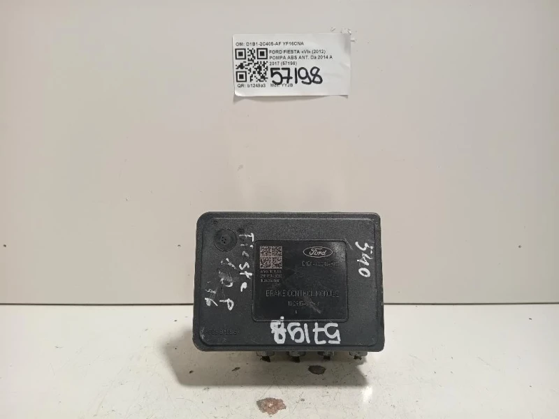 Pompa ABS ANT D1B1-2C405-AF Ford Fiesta VI 2012