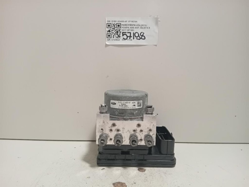 Pompa ABS ANT D1B1-2C405-AF Ford Fiesta VI 2012