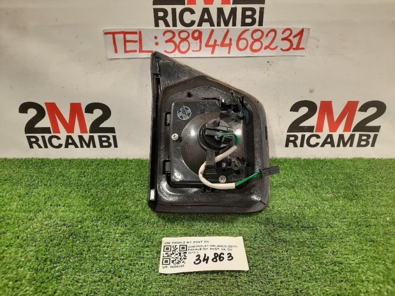 Fanale INT POST DX FANALE INT POST DX Chevrolet Orlando 2011