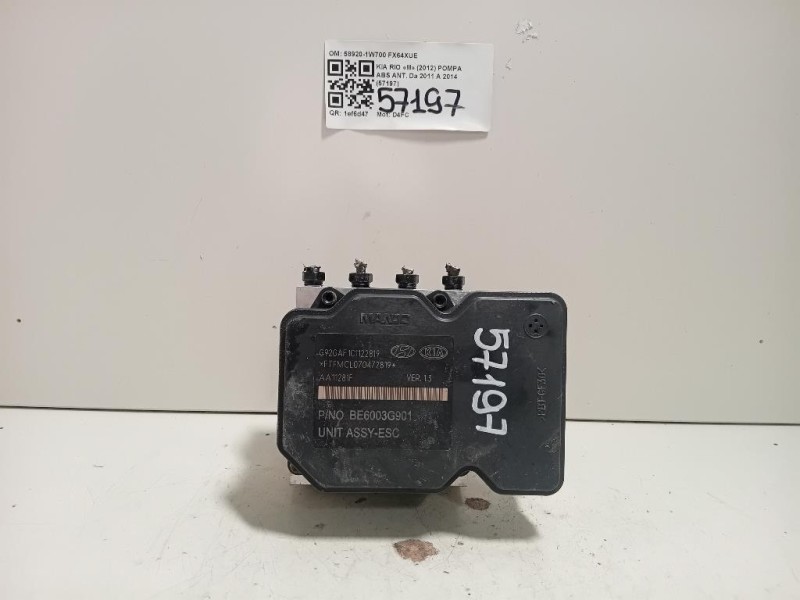 Pompa ABS ANT 58920-1W700 Kia RIO III 2012