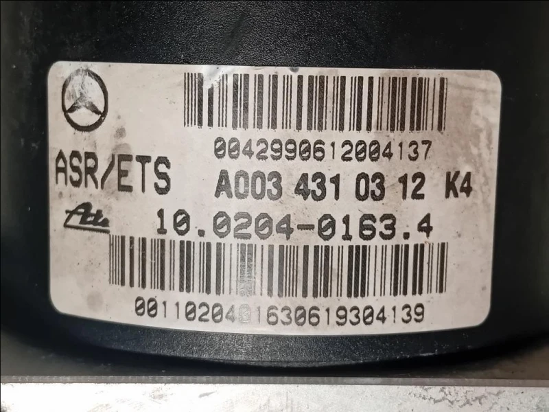 Pompa ABS ANT A0034310312 Mercedes Classe SLK R170 1997