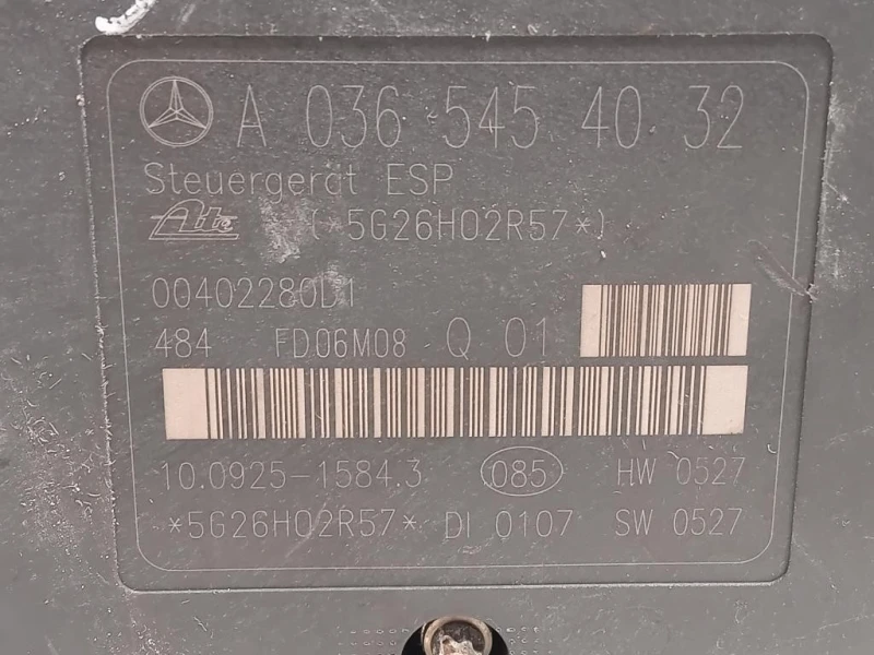 Pompa ABS ANT A0064310312 Mercedes Classe SLK R171 2004