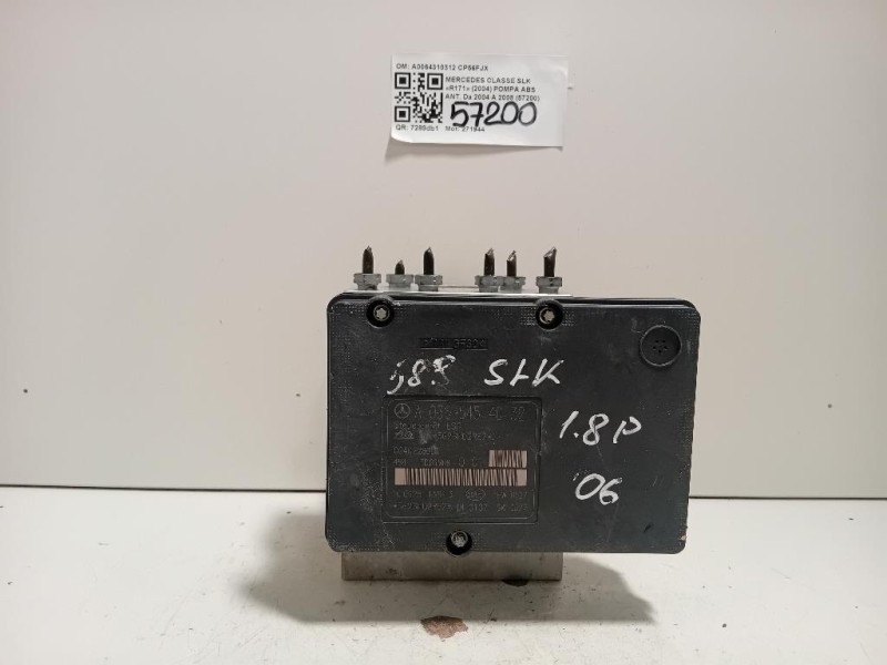 Pompa ABS ANT A0064310312 Mercedes Classe SLK R171 2004