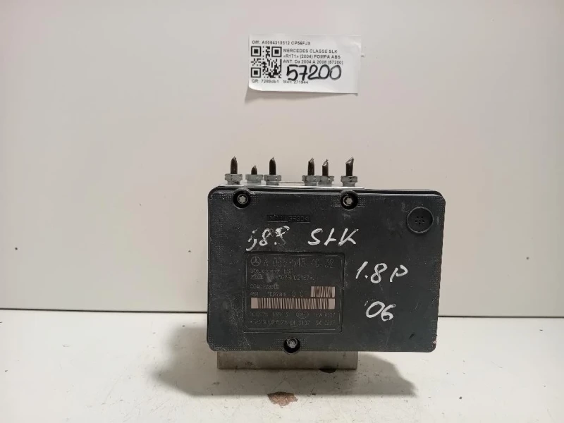 Pompa ABS ANT A0064310312 Mercedes Classe SLK R171 2004