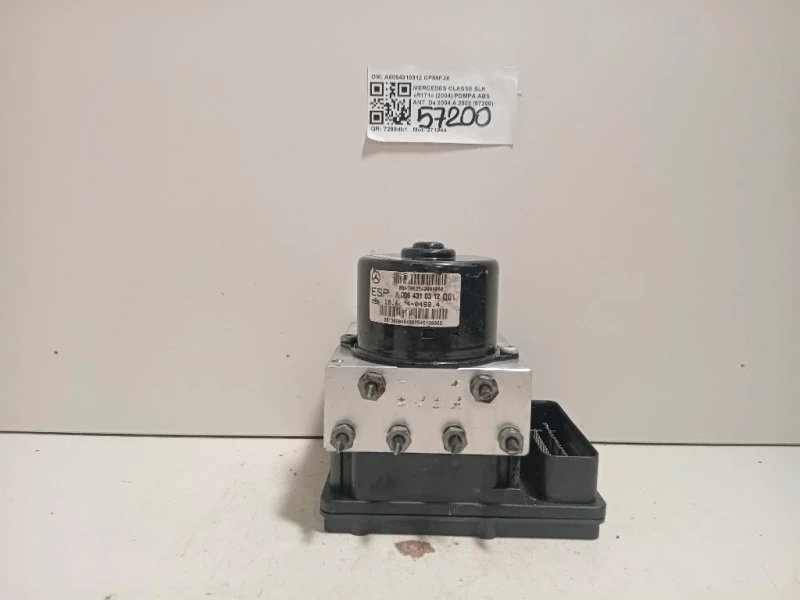 Pompa ABS ANT A0064310312 Mercedes Classe SLK R171 2004