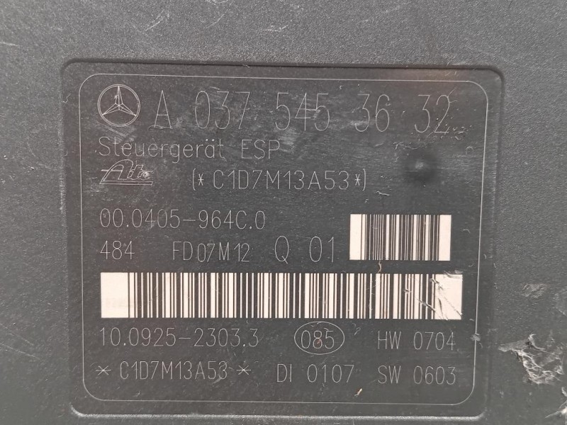 Pompa ABS ANT A0064314812 Mercedes Classe SLK R171 2004