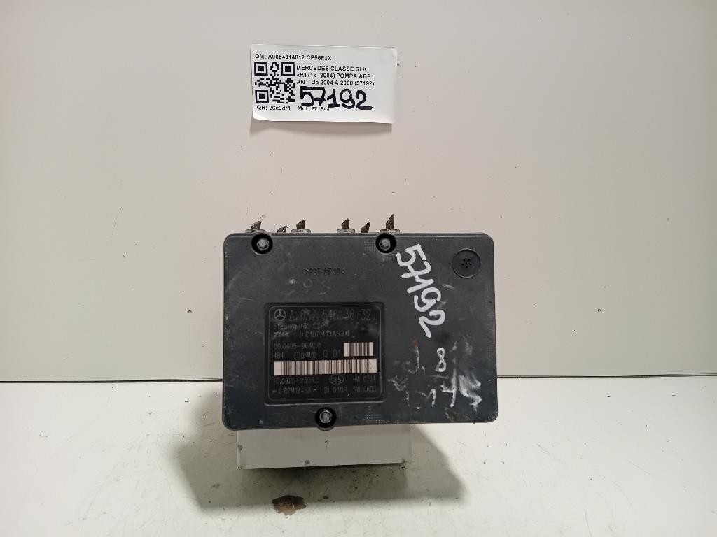 Ruota DI Scorta POST 1714000202 Mercedes Classe SLK R171 2004 Ruota DI Scorta POST 1714000202 Mercedes Classe SLK R171 2004