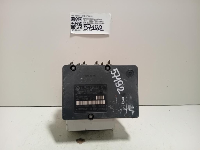 Ruota DI Scorta POST 1714000202 Mercedes Classe SLK R171 2004 Ruota DI Scorta POST 1714000202 Mercedes Classe SLK R171 2004