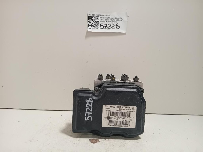 Pompa ABS ANT 34516796703 Mini Countryman Cooper R60 2010