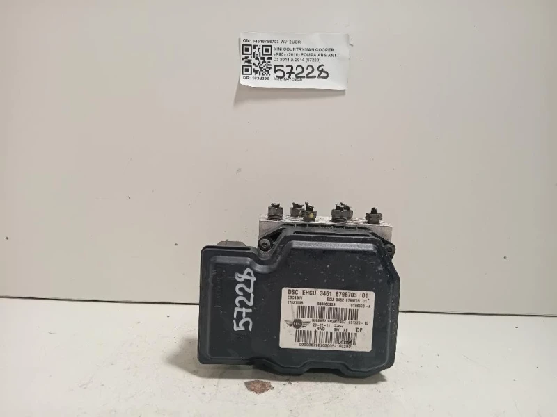 Pompa ABS ANT 34516796703 Mini Countryman Cooper R60 2010