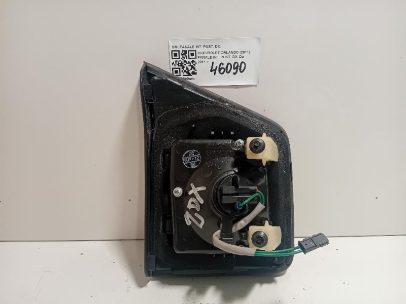 Fanale INT POST DX FANALE INT POST DX Chevrolet Orlando 2011