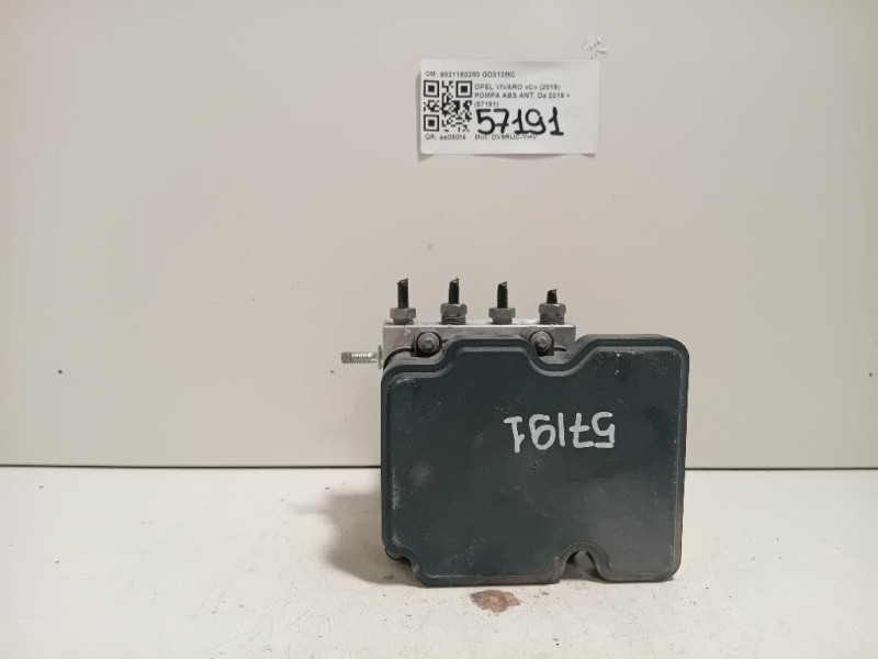 Pompa ABS ANT 9821150280 Opel Vivaro C 2019