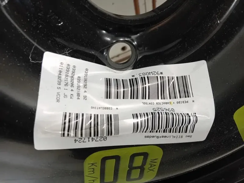 Ruota DI Scorta POST RUOTINO Opel Corsa F 2019