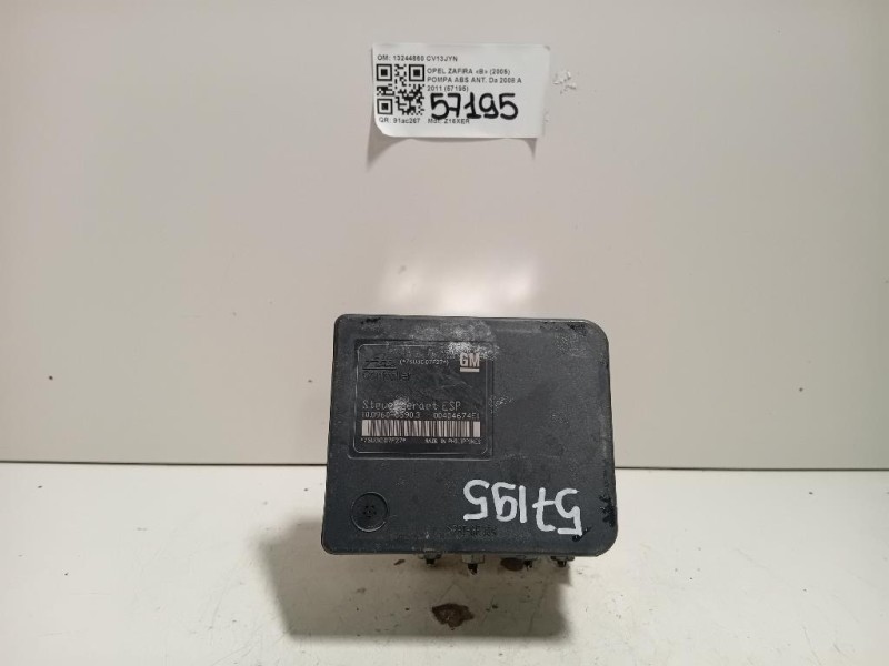Pompa ABS ANT 13244860 Opel Zafira B 2005