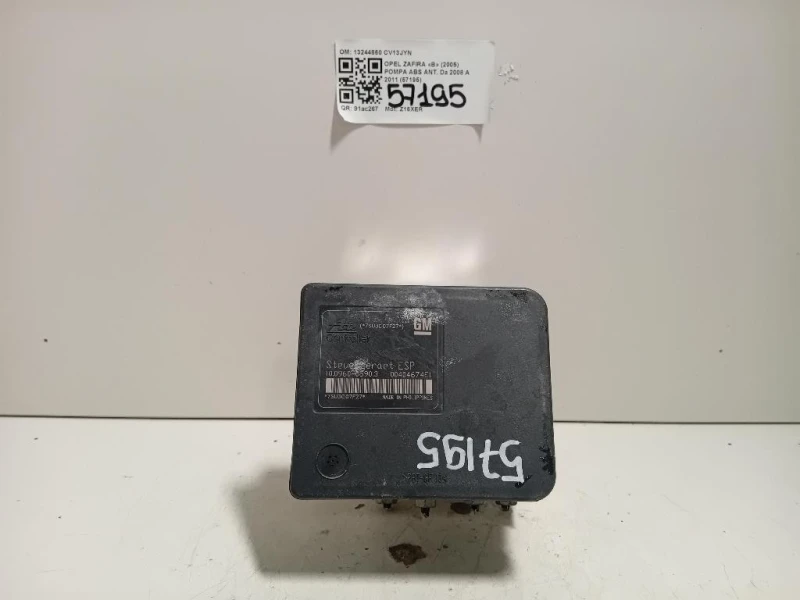 Pompa ABS ANT 13244860 Opel Zafira B 2005