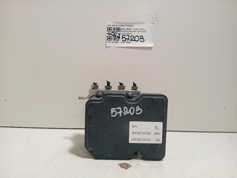 Pompa ABS ANT 6R0907379BQ Seat Ibiza V 6J5 2013