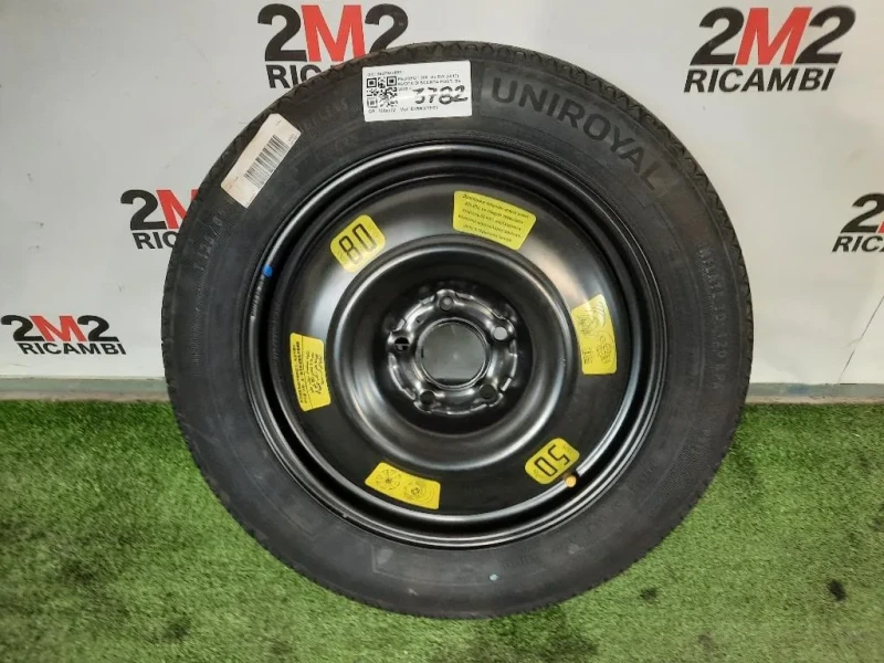 Ruota DI Scorta POST T12585 R16 9807543880 Peugeot 308 II SW 2017