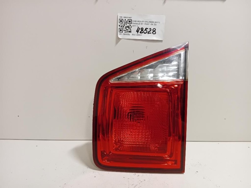 Fanale INT POST DX 95021467 Chevrolet Orlando 2011