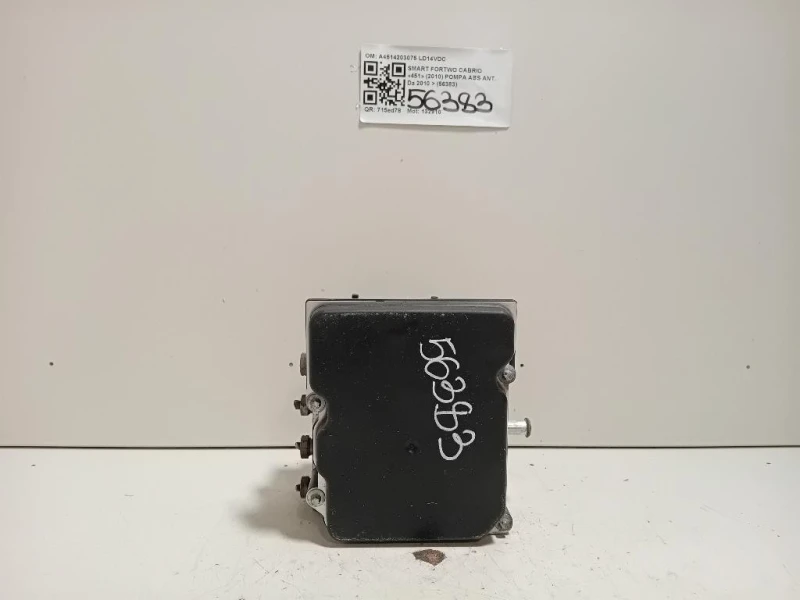Pompa ABS ANT A4514203075 Smart Fortwo Cabrio 451 2010