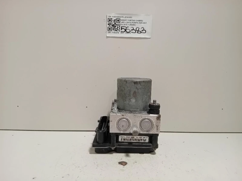 Pompa ABS ANT A4514203075 Smart Fortwo Cabrio 451 2010