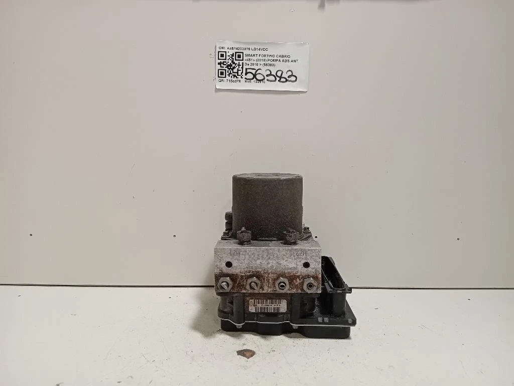 Pompa ABS ANT A4514203075 Smart Fortwo Cabrio 451 2010