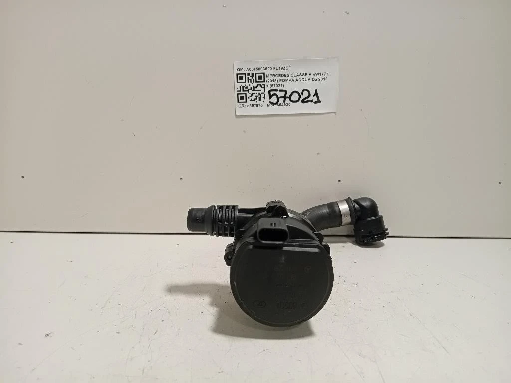 Pompa Acqua A0005003600 Mercedes Classe A W177 2018
