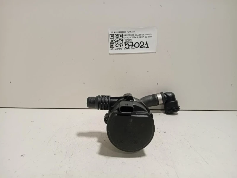 Pompa Acqua A0005003600 Mercedes Classe A W177 2018