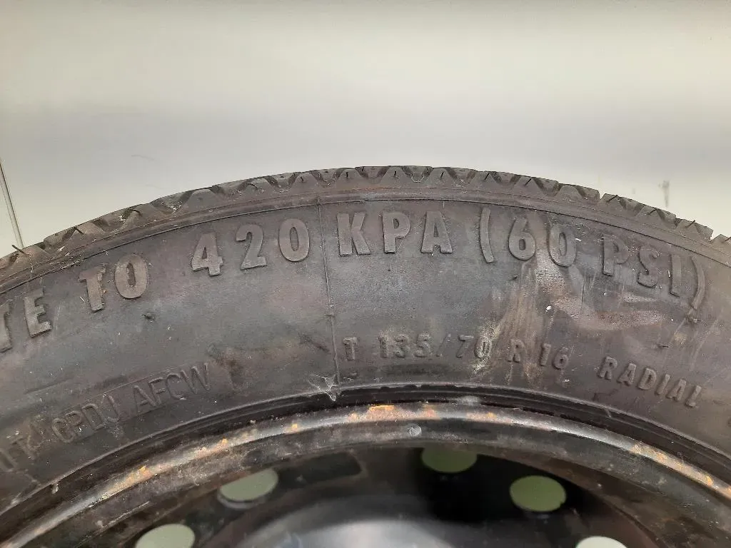 Ruotino DI Scorta POST T13570 R16 100M ET 15 CONTINENTAL Alfa Romeo Giulietta 2010