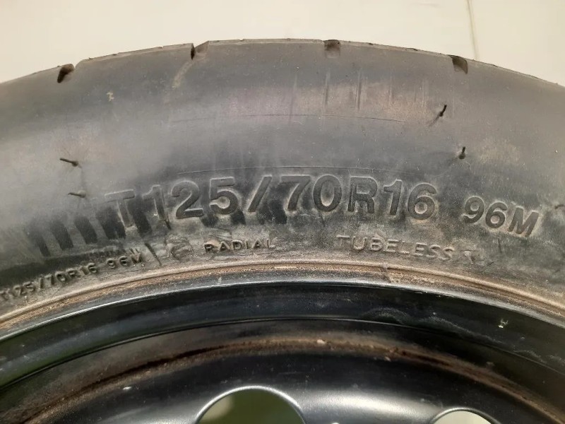 Ruotino DI Scorta POST 1K0601027 S HA4 2160927 312JX16 H2 ET255 Audi A3 8P1 2008