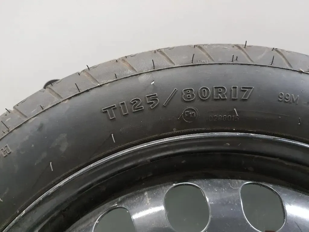 Ruotino DI Scorta POST T12580 R17 8E0601027C Audi A3 8P1 2008