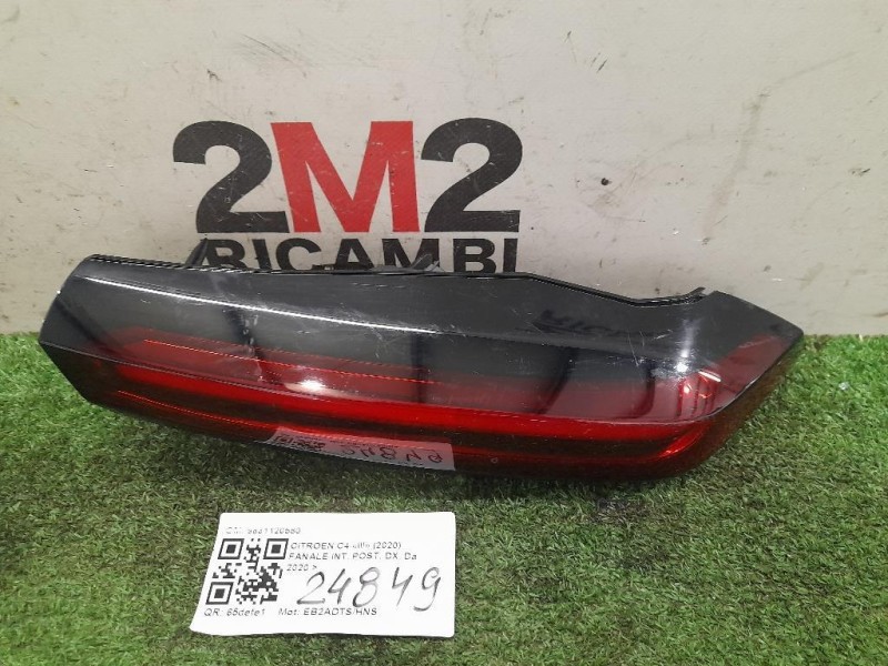 Fanale INT POST DX 9831120580 Citroen C4 III 2020