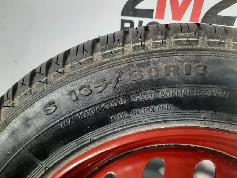 Ruotino DI Scorta POST S13580 R13 Fiat Panda II 2004