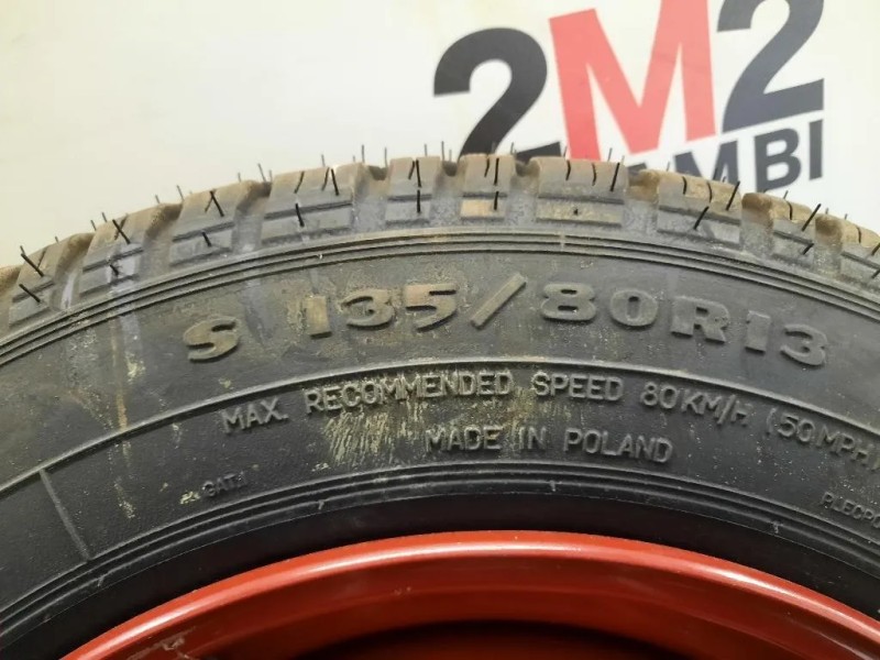 Ruotino DI Scorta POST S13580 R13 82P Fiat Panda II 2004