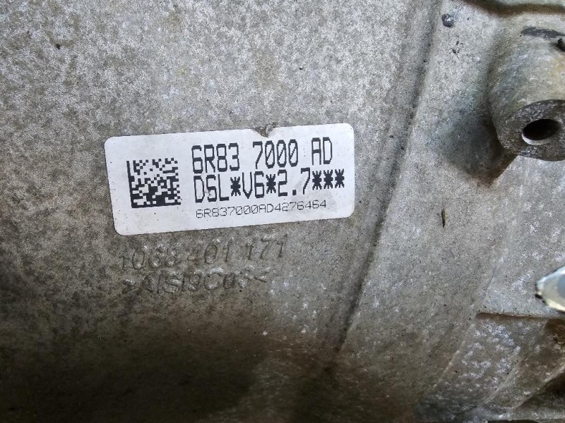 Cambio 6R83 7000 AD 6 MARCE AUTOMATICO 27 D Jaguar XF I 2008