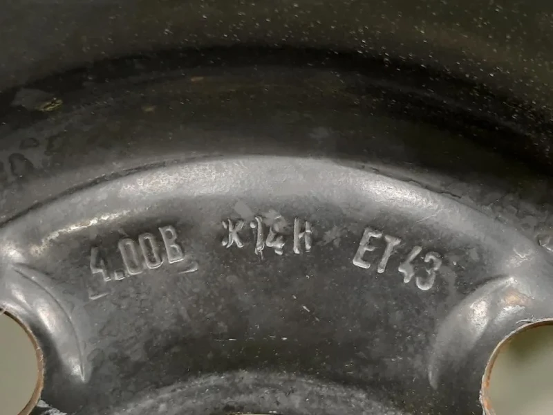 Ruotino DI Scorta POST S13580 B14 84M 400B X14H ET43 Lancia Delta III 2008