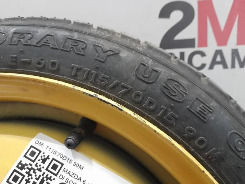 Ruotino DI Scorta POST T11570D15 90M Mazda 6 I 2005