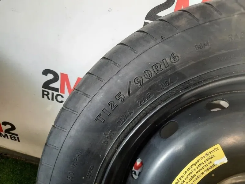 Ruotino DI Scorta POST T12590 R16 1694000802 Mercedes Classe A W169 2008