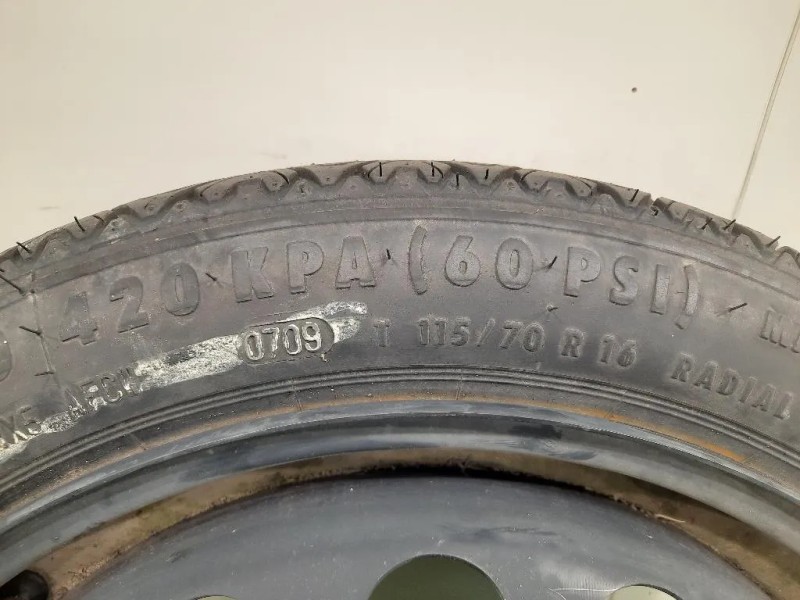 Ruotino DI Scorta POST T11570 R16 92M 400 BTX 16H2 ET41 Opel Astra J 2010