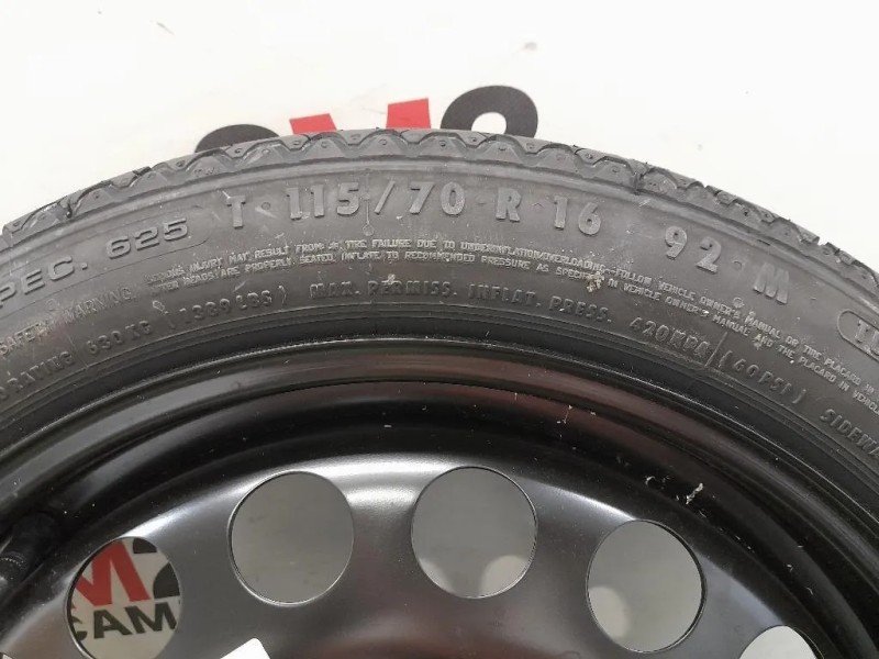 Ruotino DI Scorta POST 2160162 T11570 R16 Opel Astra K 2016