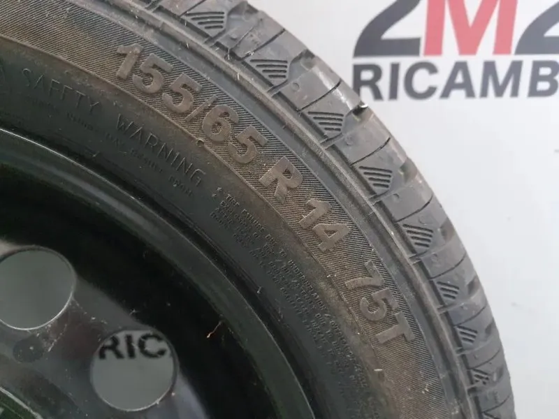 Ruotino DI Scorta POST 15565 R 14 4140043 Toyota AYGO I 2005