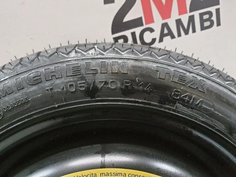 Ruotino DI Scorta POST T10570 R14 6N0601025G Volkswagen POLO III 1995