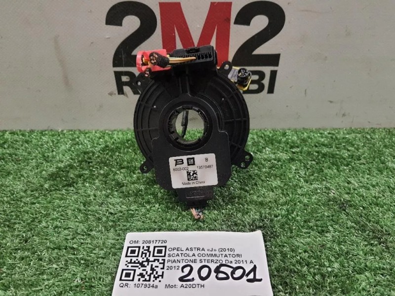 Scatola Commutatori Piantone Sterzo 20817720 Opel Astra J 2010