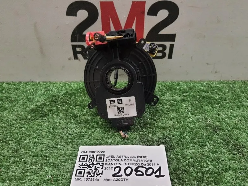 Scatola Commutatori Piantone Sterzo 20817720 Opel Astra J 2010