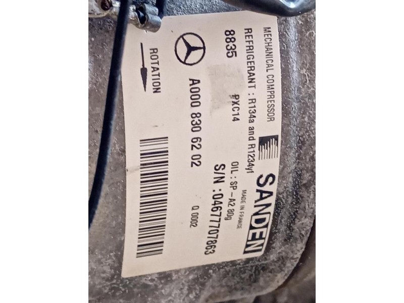 Motore Completo 608915 608915 K9K 116 CV 85 KW Mercedes Classe A W177 2018