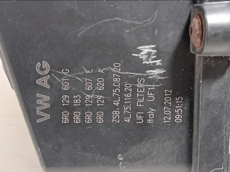 Scatola Filtro ARIA 6R0 129 601 C Audi A1 8XA Sportback 2012