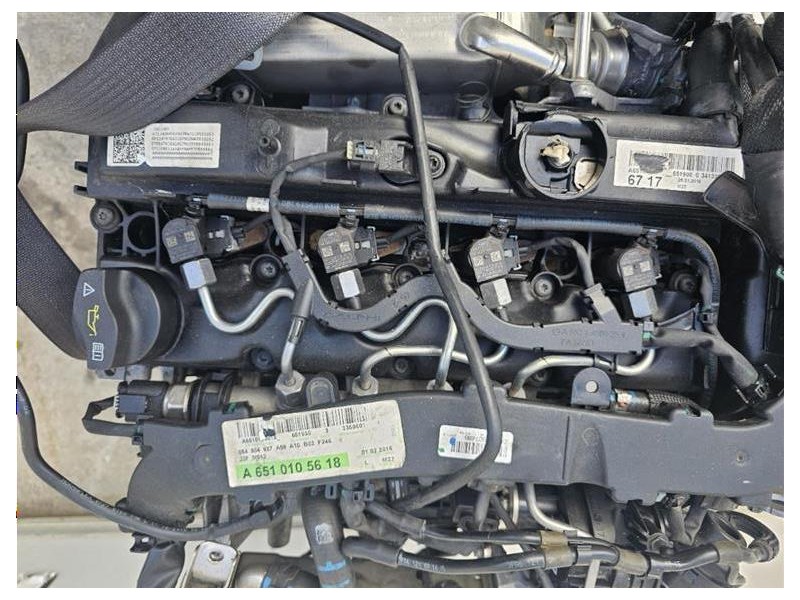 Motore Completo 651930 136 CV A6510106111 Mercedes Classe B W246 2014